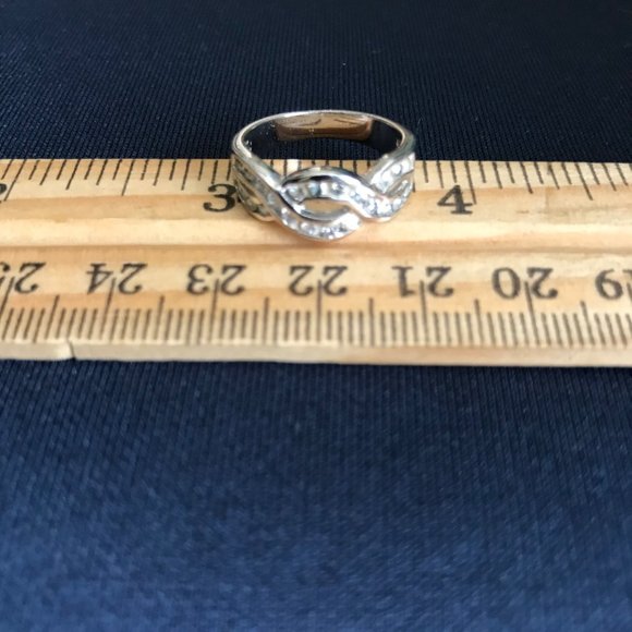 Silver CZ Ring - Picture 2 of 6